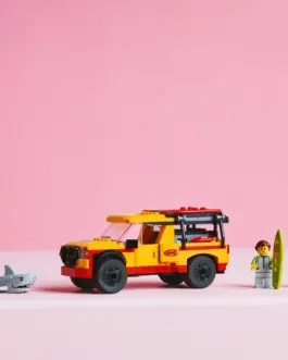Alternative view of LEGO City 60453 Lifeguard Beach Rescue T ruck