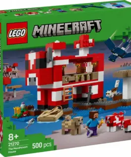 LEGO Bricks Minecraft 21270 The Mooshroom House