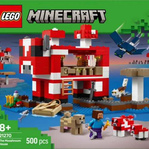 LEGO Bricks Minecraft 21270 The Mooshroom House