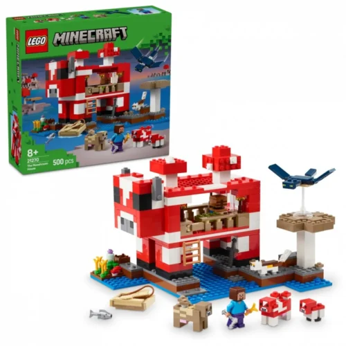 LEGO Bricks Minecraft 21270 The Mooshroom House