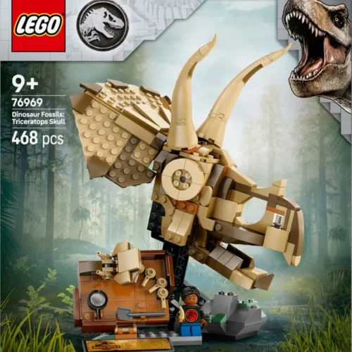 LEGO Blocks Jurassic World 76969 Dinosaur Fossils: Triceratops Skull