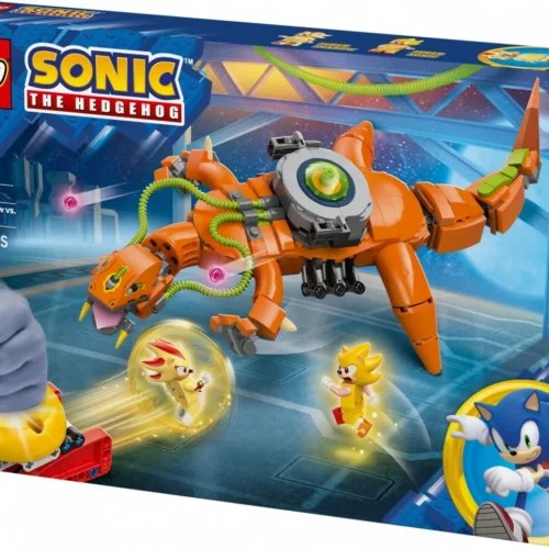 Alternative view of LEGO Blocks Sonic 77003 Super Shadow vs. Biolizard