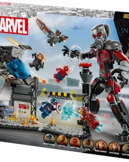 Alternative view of LEGO Blocks Super Heroes 76314 Captain America: Civil War Action Battle