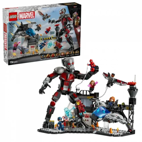 LEGO Blocks Super Heroes 76314 Captain America: Civil War Action Battle