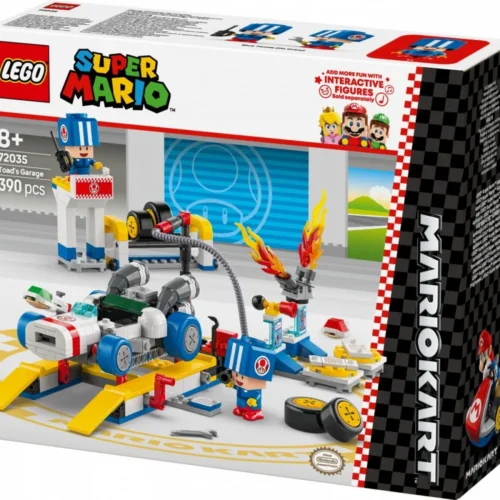 Alternative view of LEGO Bricks Super Mario 72035 Mario Kart - Toads Garage