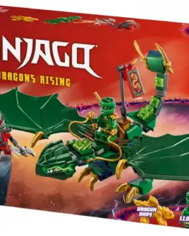 Alternative view of LEGO Ninjago 71829 Lloyds зелен Forest Dragon