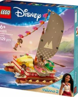 Alternative view of LEGO Disney 43270 Moanas Adventure Canoe