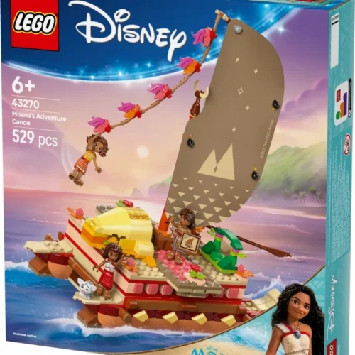 Alternative view of LEGO Disney 43270 Moanas Adventure Canoe