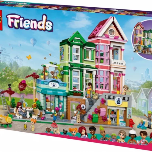 Alternative view of LEGO Blocks Friends 42670 Heartlake City Apartments and Stores
