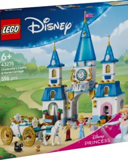 LEGO Disney 43275 Cinderellas Castle & Horse Carriage