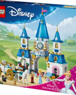 Alternative view of LEGO Disney 43275 Cinderellas Castle & Horse Carriage