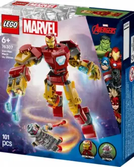 Alternative view of LEGO Super Heroes 76307 Iron Man Mech vs. Ultron