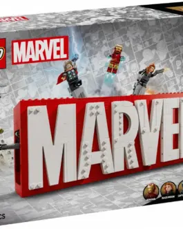 LEGO Blocks Super Heroes 76313 MARVEL Logo & Minifigures