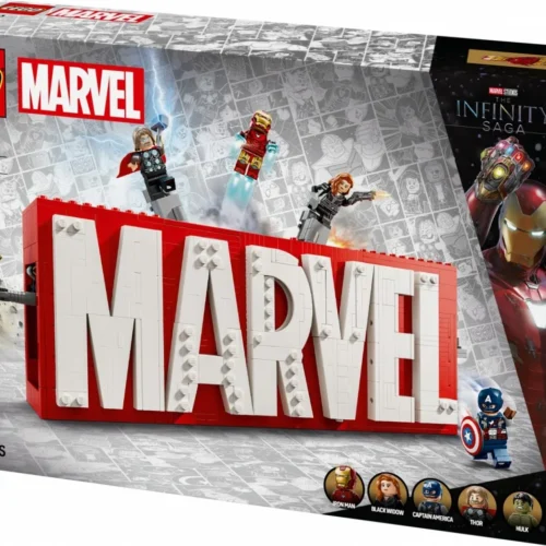 LEGO Blocks Super Heroes 76313 MARVEL Logo & Minifigures