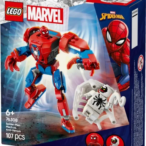 Alternative view of LEGO Super Heroes 76308 Spider-Man Mech vs. Anti -Venom