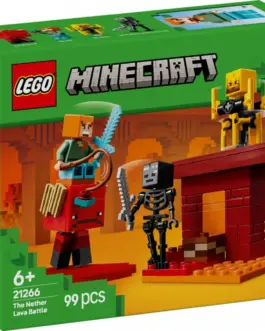 LEGO Minecraft 21266 The Nether Lava Battle