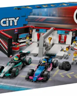 LEGO F1 Garage & Mercedes-AMG & Alpine Cars