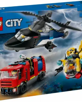 LEGO Helicopter Fire Truck & Submarine Remix