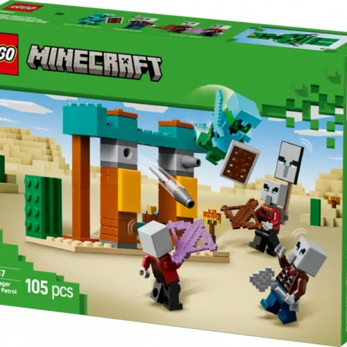 Alternative view of LEGO The Illager Desert Patro l