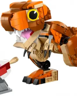 Alternative view of LEGO Little Eatie: T. rex