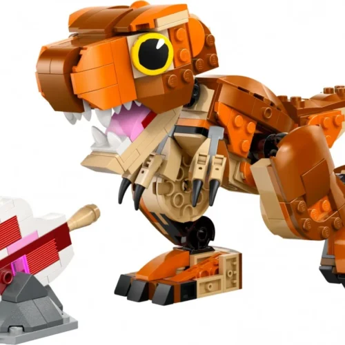Alternative view of LEGO Little Eatie: T. rex