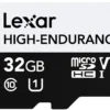 Lexar microSD High Endurance card 32GB C10 A1 U1 V10 100/30MB/s
