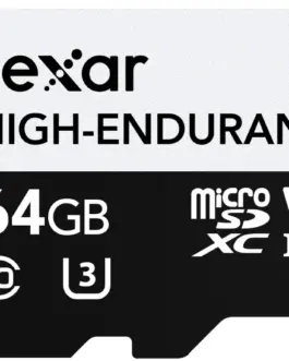 Lexar microSD High Endurance card 64GB C10 A1 U1 V30 100/35MB/s