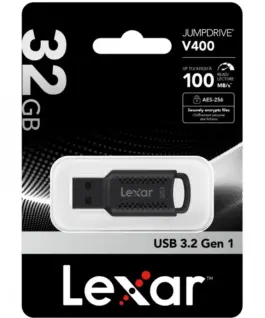 Alternative view of Lexar Pendrive JumpDrive V400 32GB USB3.0 100MB/s