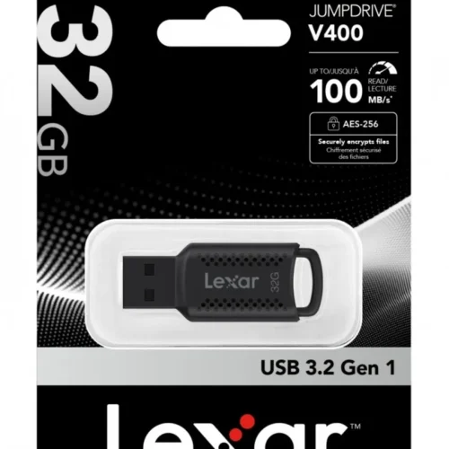 Alternative view of Lexar Pendrive JumpDrive V400 32GB USB3.0 100MB/s
