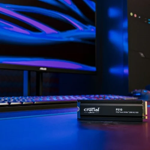 Crucial SSD P310 2TB M.2 NVMe PCIe 4.0 2280 radiator