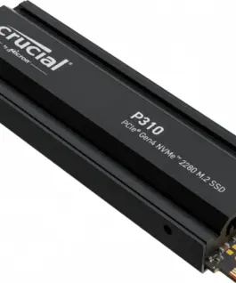 Crucial SSD P310 2TB M.2 NVMe PCIe 4.0 2280 radiator