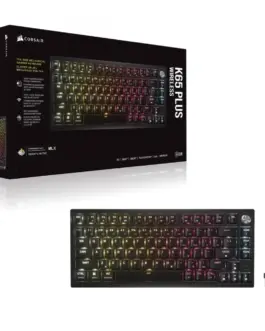 Alternative view of Corsair K65 Plus Tactile 75% RG B Mechanical