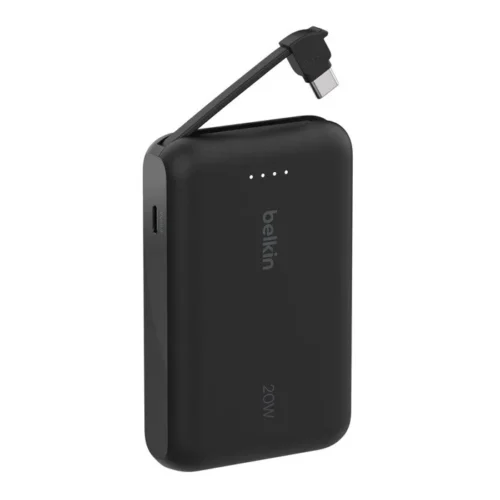 Belkin външна батерия BoostCharge 10k mAh 20w integrated кабел-C