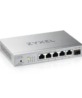 Zyxel 5-Port 2.5G Unmanaged Switch with 10G Uplink XMG-105-ZZ0101F