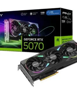 PNY GeForce RTX5070 OC ARGB 3F 12GB 192-bit 672GB/s