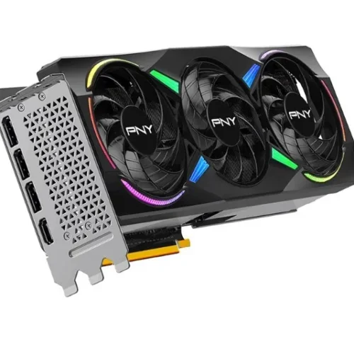 PNY видео карта GeForce RTX5070Ti OC 3F ARGB 16GB 256-bit 896G/s