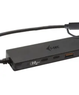 i-tec USB-A/USB-C Metal HUB 2x USB 3.0 + 2x USB-C (10 Gbps)