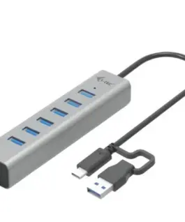 i-tec Hub USB-C Charging Metal HUB 7 Port