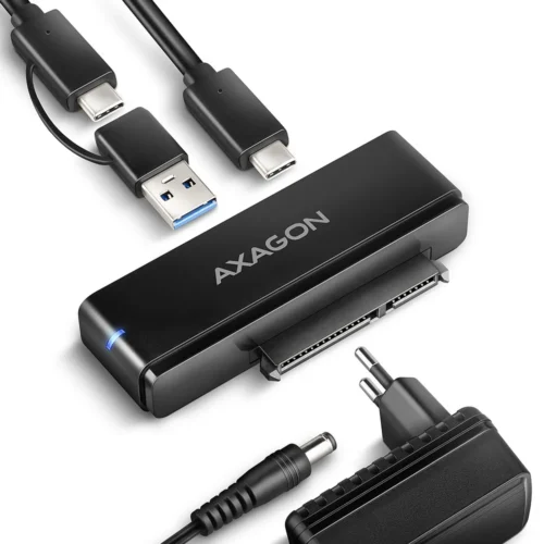 AXAGON ADSA-FPX адаптер USB-C 10Gbps SATA 6G 2.5/3.5