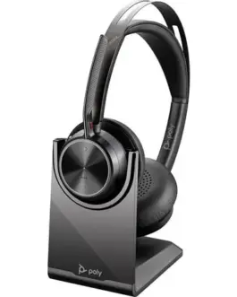 POLY Voyager Focus 2 USB-C-C Headset +USB-C/A адаптер +Charging Stand 9T9J5AA