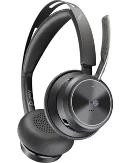 Alternative view of POLY  Voyager Focus 2 Microsoft Teams Certified USB-C-C Headset +USB-C/A адаптер +Charging Stand 9T9J6AA