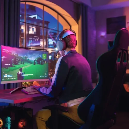 Philips Monitor 27 inches 27M2C5501 Curved VA 180Hz HDMIx2 DP HAS Ambiglow