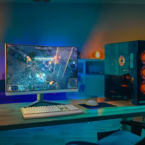 Philips Monitor 27 inches 27M2C5501 Curved VA 180Hz HDMIx2 DP HAS Ambiglow