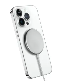 CRONG Aluminium inductive зарядно silver