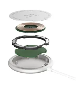 CRONG Aluminium inductive зарядно silver