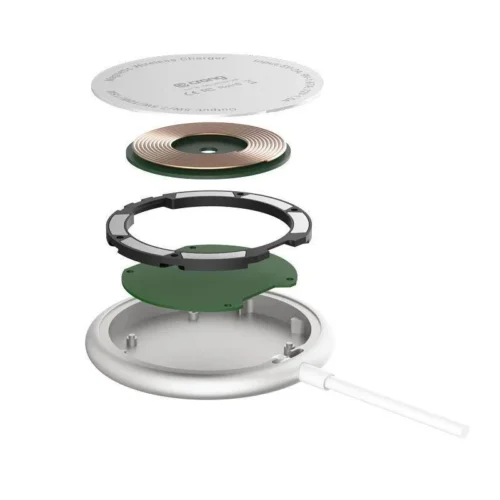 CRONG Aluminium inductive зарядно silver