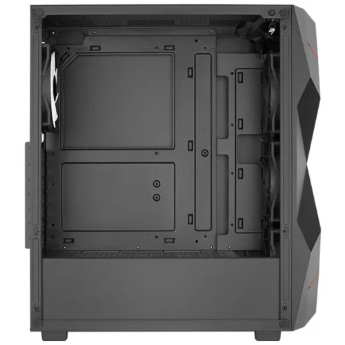 AeroCool Case AeroCool Volcan черен Mid Tower RGB