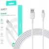AUKEY AUKEY CB-NAC1 бял Nyl on кабел USB C – USB A
