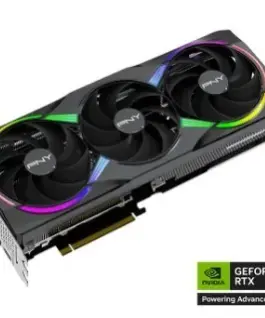 PNY видео карта GeForce RTX 5080 OC ARGB 3F 16GB 256-bit 960GB/s