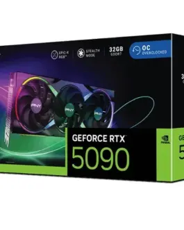 Alternative view of PNY видео карта GeForce RTX5090 OC ARGB 3F 32GB 512-bit 1792GB/s